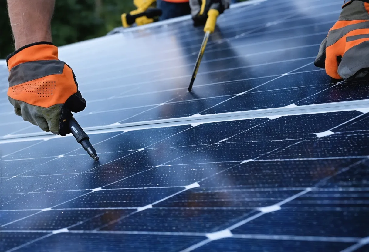 Solar panel warranty anchorage in Anchorage